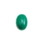 Cabochon de chrysoprase,de forme ovale,10x14mm x 1pc
