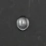 Cabochon cristal de roche oval 8x10mm x 4pcs