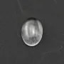 Cabochon Rose Quartz Flat-round 4mm x 10pcs