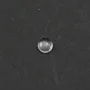 Cabochon cristal de roche rond-plat 4mm x 4pcs