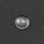 Cabochon Rose Quartz Flat-round 4mm x 10pcs