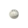 Cabochon howlite rond 4mm x 4pcs