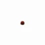 Cabochon de jaspe rouge, de forme ronde, 2mm x 4pcs