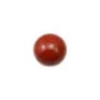 Red jasper cabochon, in round shape, 10mm x 4 pcs