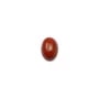 Cabochon de jaspe rouge, de forme ovale, 5 * 7mm x 4pcs