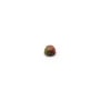 Cabochon of crystal rock, in round shape, 2mm x 4 pcs