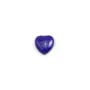 Cabochon Lapis-lazuli coeur 8mm x 2pcs