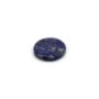 Cabochon lapis lazuli, rond plat 12mm x 2pcs