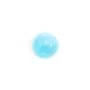 Cabochon de larimar, de forme ronde, 10mm x 1pc