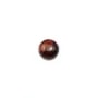 Cabochon yellow tiger's eye round 4mm x 4pcs