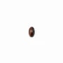 Cabochon oeil de taureau oval 3x5mm x 4pcs