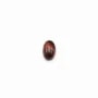 Cabochon oeil de taureau oval 4x6mm x 4pcs