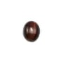 Cabochon oeil de taureau oval 8x10mm x 4pcs