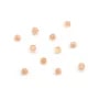 Orange Moonstone Cabochon, round shape, 3mm x 2pcs