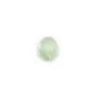 Cabochon prénite,de forme ronde 8x10mm x 1pc
