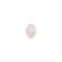 Cabochon of pink quartz, in oval shaped, 5 * 7mm x 4pcs