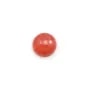 Cabochon de rhodochrosite rose, de forme ronde, et de taille 11mm x 1pc