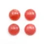 Cabochon de rhodochrosite de forme ronde 12mm x 1pc