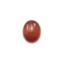 Cabochon de rhodochrosite de forme ovale 12x15mm x 1pc