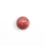 Cabochon de rhodonite de forme ronde 8mm x 4pcs