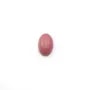 Cabochon de rhodonite rose, de forme ovale, et de taille 4x6mm x 6pcs