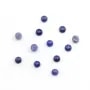 Cabochon de sodalite bleu, de forme ronde, 4mm x 6pcs
