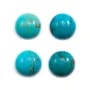 Cabochon Turquoise rond 16mm x1pc