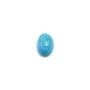 Cabochon turquoise reconstitué 5x7mm x 4pcs