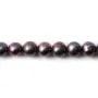 Dark blue Freshwater Pearl Round 7-8mm x  40cm