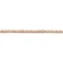 Perle de culture d'eau douce, saumon, olive, 3.5-4mm x 39cm