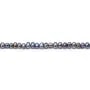 Dark blue freshwater pearl 2-3mm x 40cm