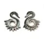Nacre jaune cygne 36x50mm x 2pcs