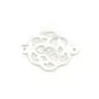 Nacre blanche en motif celtique ajouré 18mm x 1pc