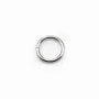 Anneaux ronds Fermés 8x1mm argent 925 x10 PCS