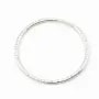 ARG925 ANNEAU ROND SOUDE MARTELE 24MM  x 1PC