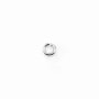 Anneaux ouverts 4x0.8 mm argent 925 x 20 pcs