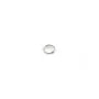 Anneaux doubles, de forme ronde, en argent 925, 3 * 0.3mm x 20pcs