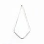 925 Silver Rings , drop, Closed, 28x40mm x 1pc