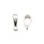 Passant pour pendentif ,argent 925 ,11.7mm x 1pc