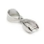 Silver 925 Rhodium Bail 6x14mm x  1 pcs 