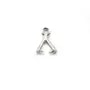 Silver 925  Bail 6x7.5mm x 2pcs 