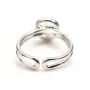 925 silver adjustable ring 10mm round base x 1pc