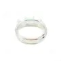 Bague réglable 8 anneaux en argent 925 x 1pc