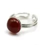 Ring in 925 silver, with a 10mm round support x 1pc