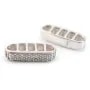 Pendantif  Barrette Argent 925 Rhodié  x 1pc 