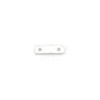 Argent 925 Barrette 2 Rangs x 2pcs 