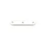 Argent 925 Barrette 3 Rangs x 2 st 