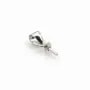 Argent  925 Rhodié Bélière13MM x 1pcs  