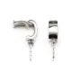 Bélière coupelle pour perle semi-percée 7x11mm x 1pc
