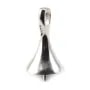 Silver 925 Rhodium Bail  8x15mm for  pearls  x 1 pcs